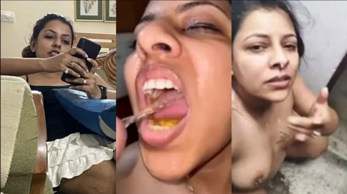 Horny Milf Taking Mouth Facial Tasting Cum